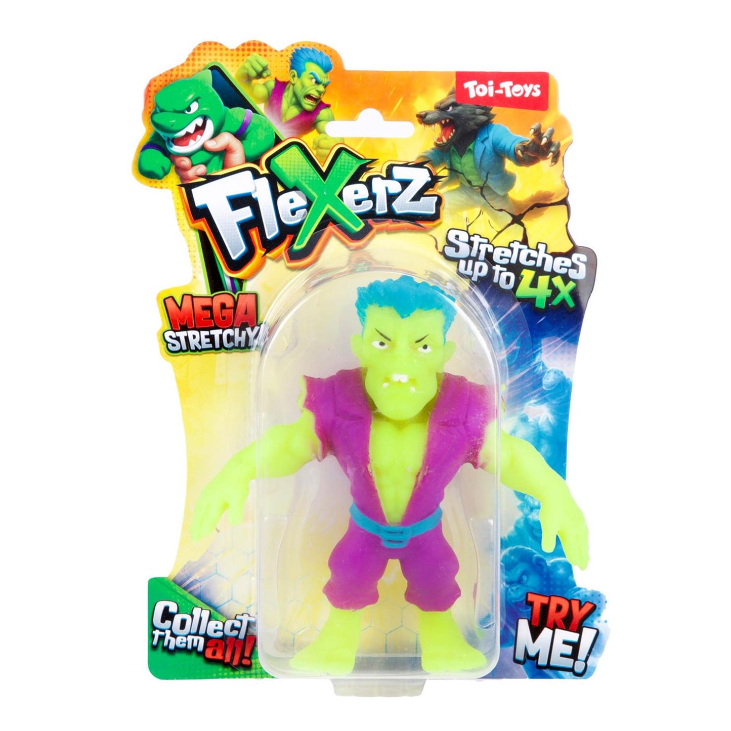 Toi-toys figura moldeadora divertida flexerz estirable