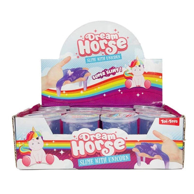 Masilla de caballo de ensueño con unicornio