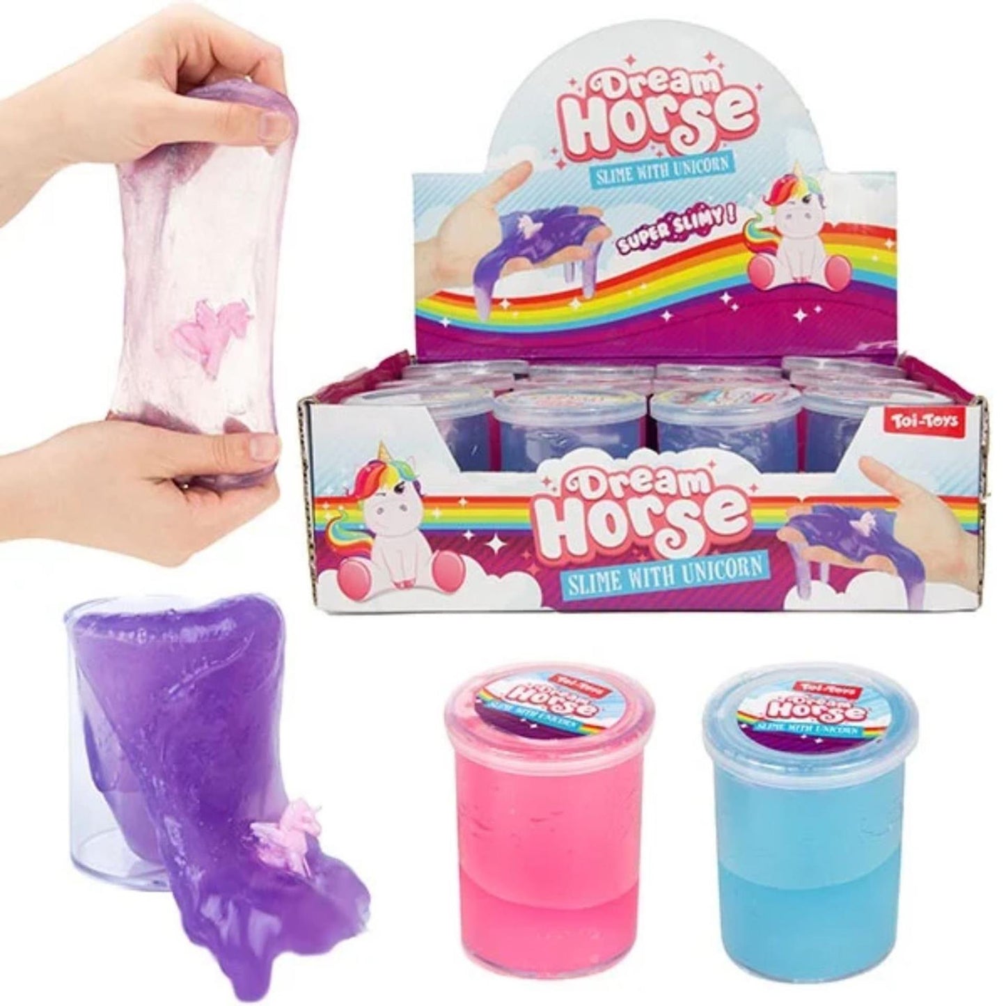 Masilla de caballo de ensueño con unicornio