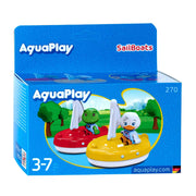 Aquaplay big - - 2 zeilboten + 2 figuren - waterbaanaccessoires - afbeelding 2
