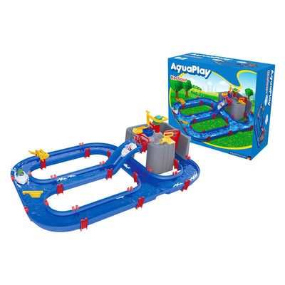 Aquaplay 1543 - zona de juegos acuáticos con grifo y bomba de agua