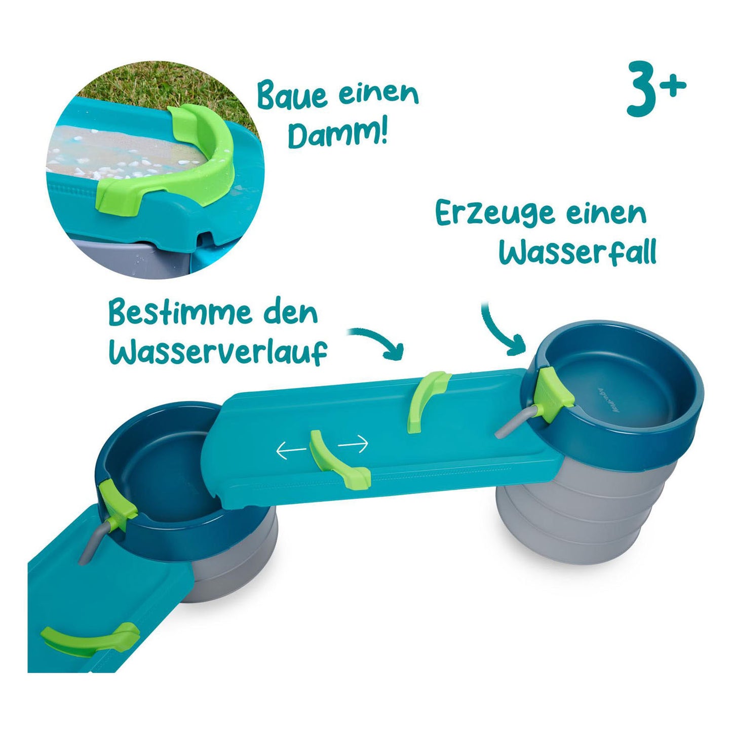 Aquaplay - waterbaan - mudway flow - modderbaan