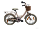 Bicicletta per bambini Bikefun da ragazza 16 pollici - con cestino e mozzo freno - rosa