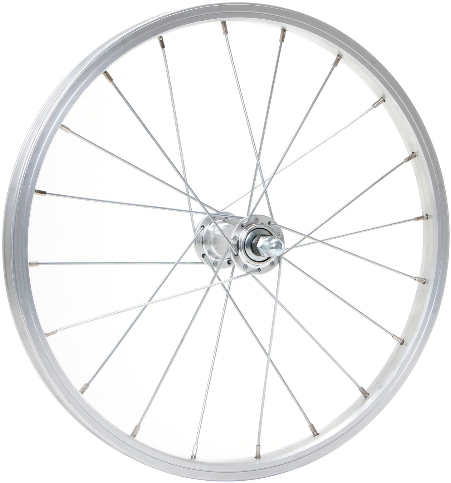 Contec vorderrad alu sport + quando kt-a16f fr.wheel 18 2,00 zinc