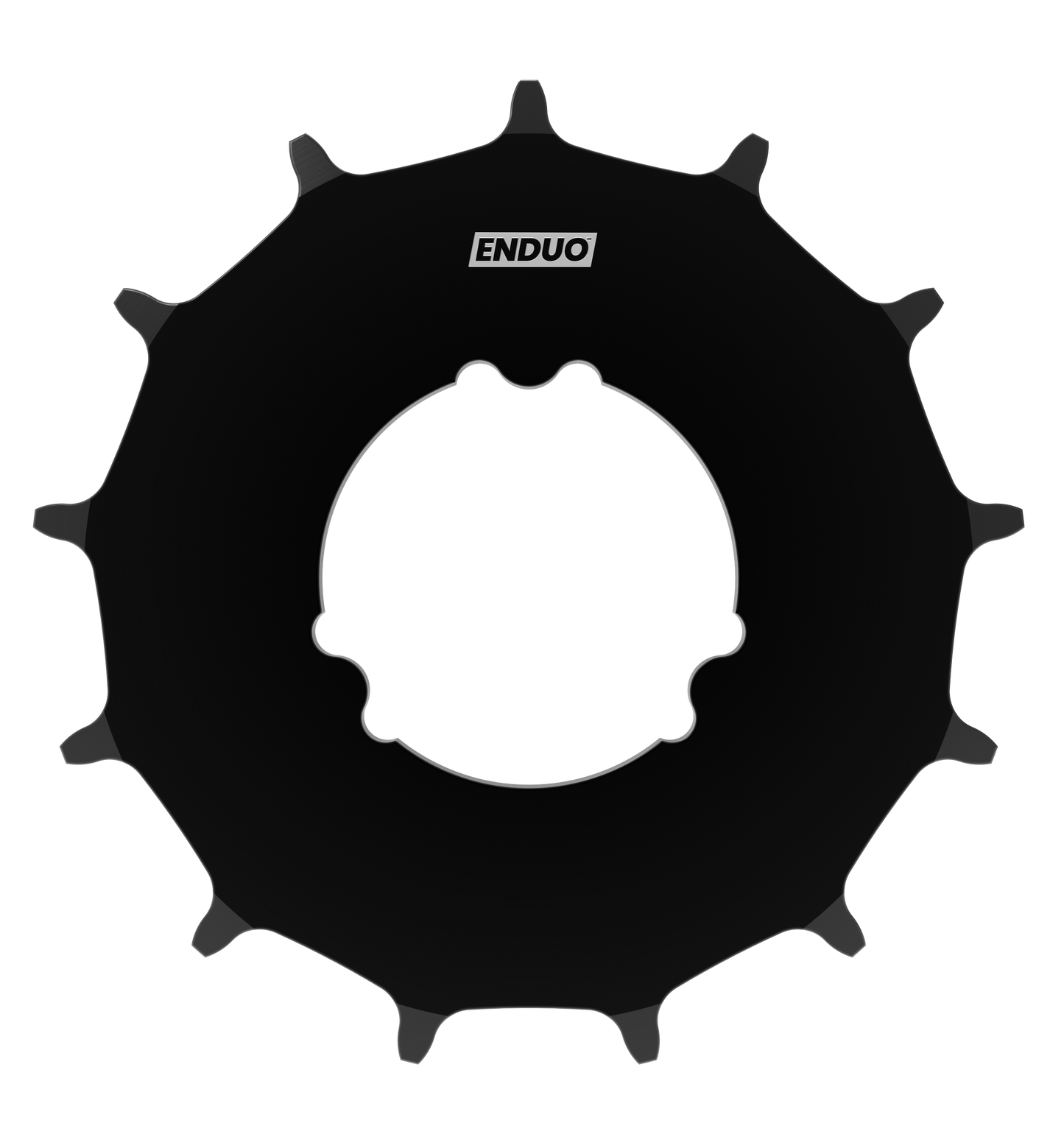 Enduo cargo Tandwiel 26T Enduo Cargo Nexus Alfine zwart