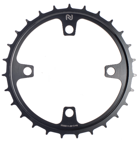 Cadena superior 50T enduo Cargo 4-B 104-BCD CL-45.5 53.0-Black