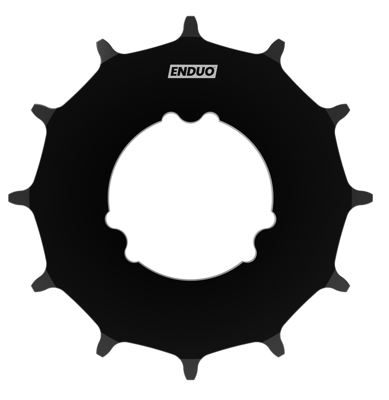ENDUO Cargo Gear 24T ENDUO Cargo Nexus Alfine Black