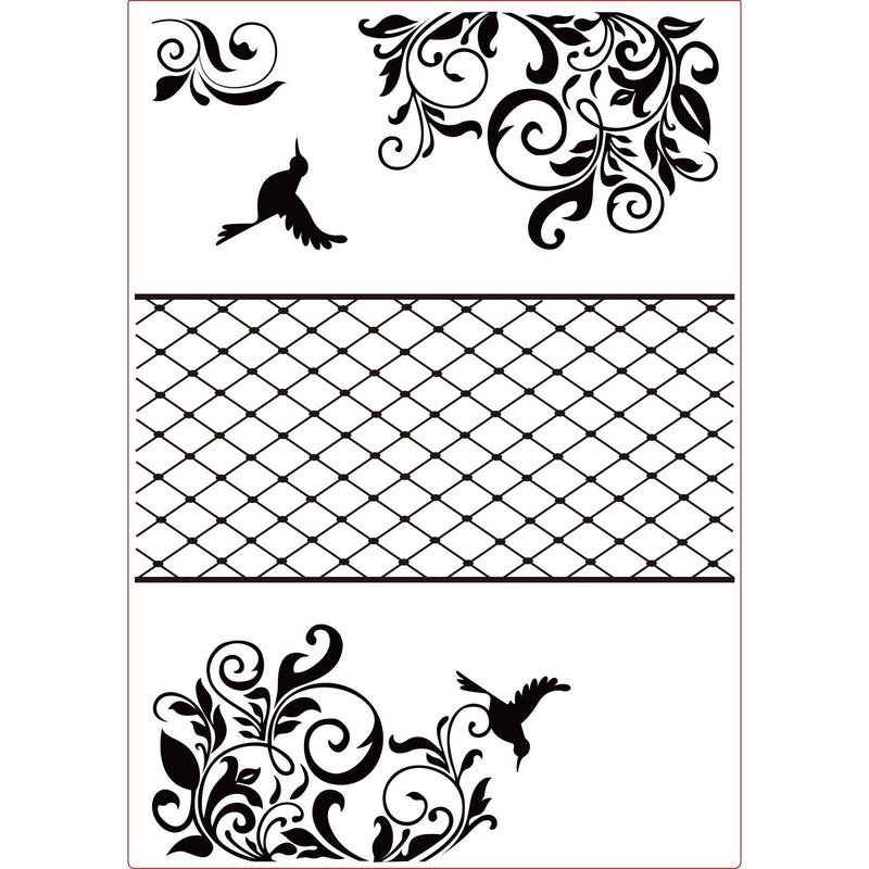 Vaessen creative • trittico con cartella per goffratura