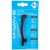 Adaptador m-wave ada db pm2 para frenos de disco