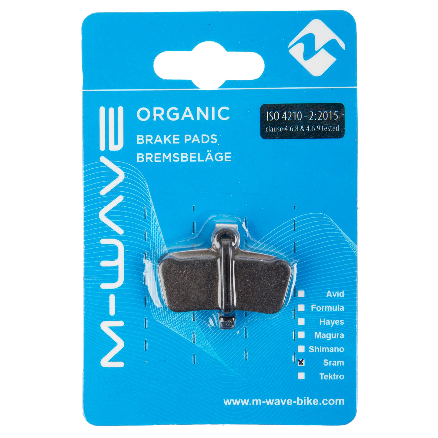 Pastiglie freno M-wave bpd organic s3 per freno a disco