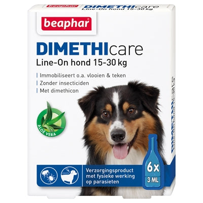 Beaphar Dimethicare Line-On Dog contra pulgas y garrapatas