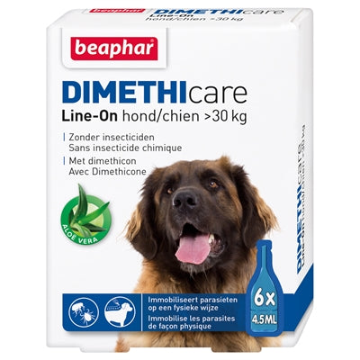 Beaphar Dimethicare Line-On Dog contra pulgas y garrapatas