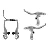 REM Set V-Brake con Silver de aluminio Greven Brake