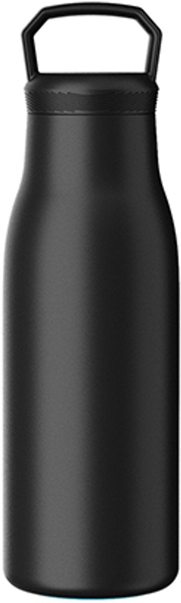 Termo sin marca sans marque kozie de 360 ml – acero inoxidable – aislamiento de doble pared – negro – botella a prueba de fugas