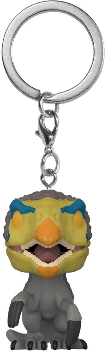¡Funko pop de bolsillo! mundo jurásico - dominio - therizinosaurus