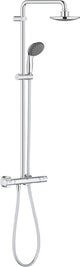 Grohe vitalio start regendouche - ã˜ 16 cm - inclusief thermostaatkraan - chroom