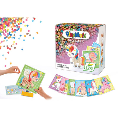 Playmais mosaic eenhoorn