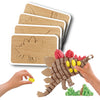 Playmais Dino Decorating Cards, 4st.