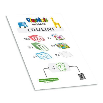 Libro de instrucciones de Mosaic de Playmais Eduline