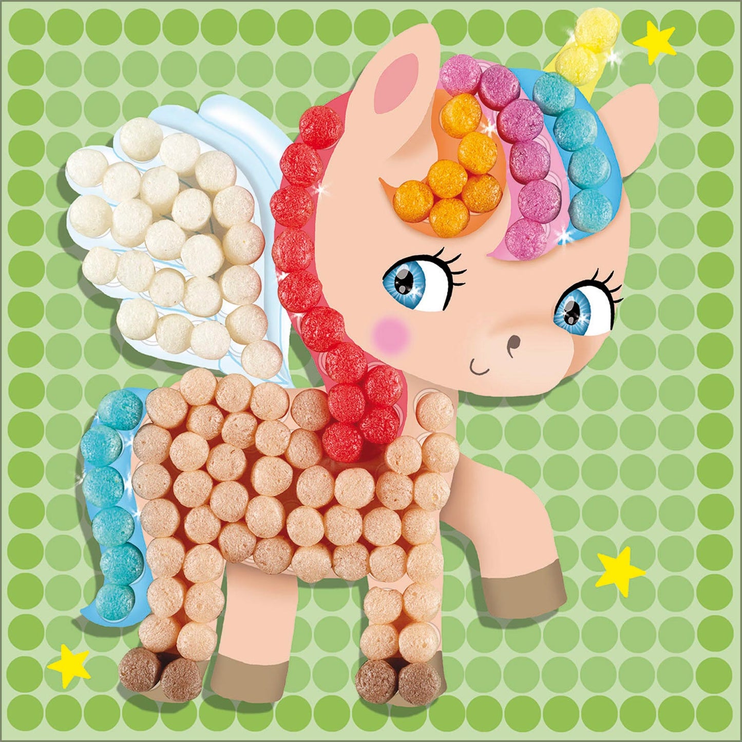 Playmais Mosaic Cards Decor Unicornio