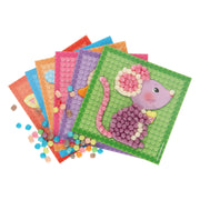 Playmais mosaic kaarten versieren kleine vriendjes - afbeelding 3