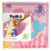 PlayMais Mosaic Kaarten Versieren Meisjes Set, 24st. - afbeelding 1