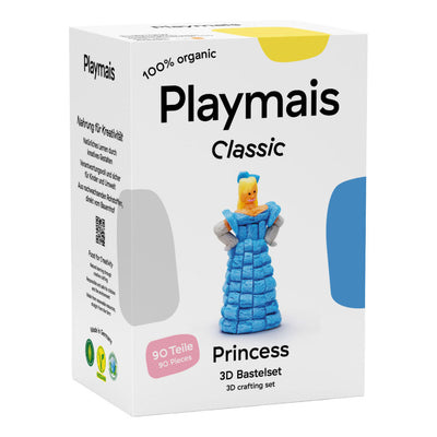 Playmais princesa clásica 3d - 90uds.