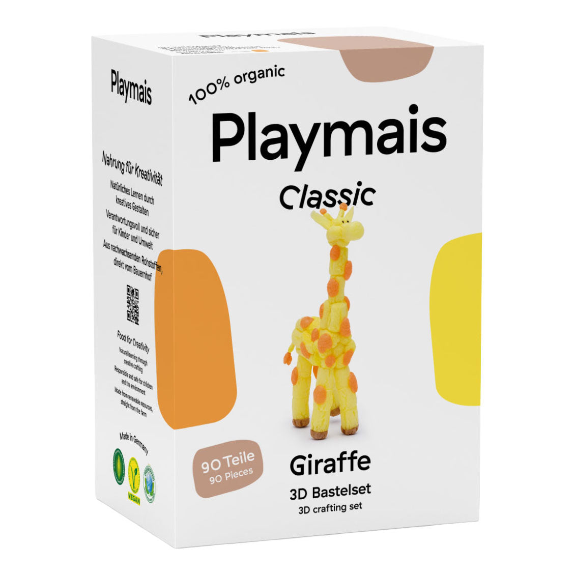 Playmais jirafa clásica 3d - 90 uds.