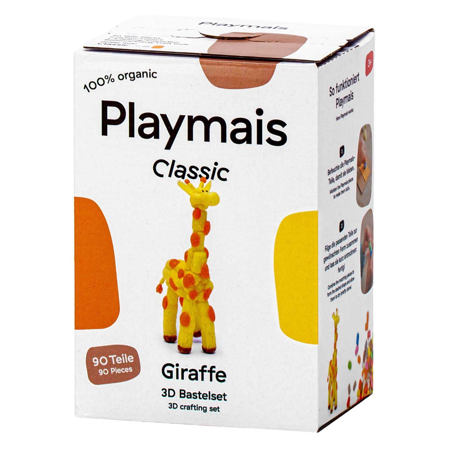 Playmais jirafa clásica 3d - 90 uds.