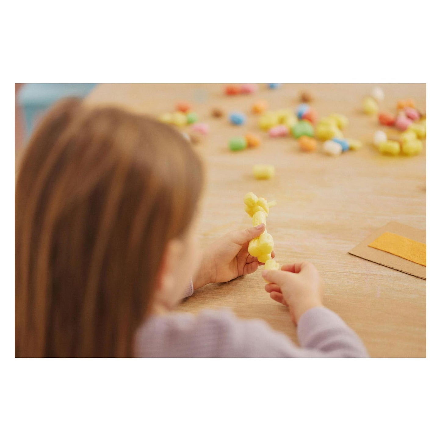 Playmais jirafa clásica 3d - 90 uds.
