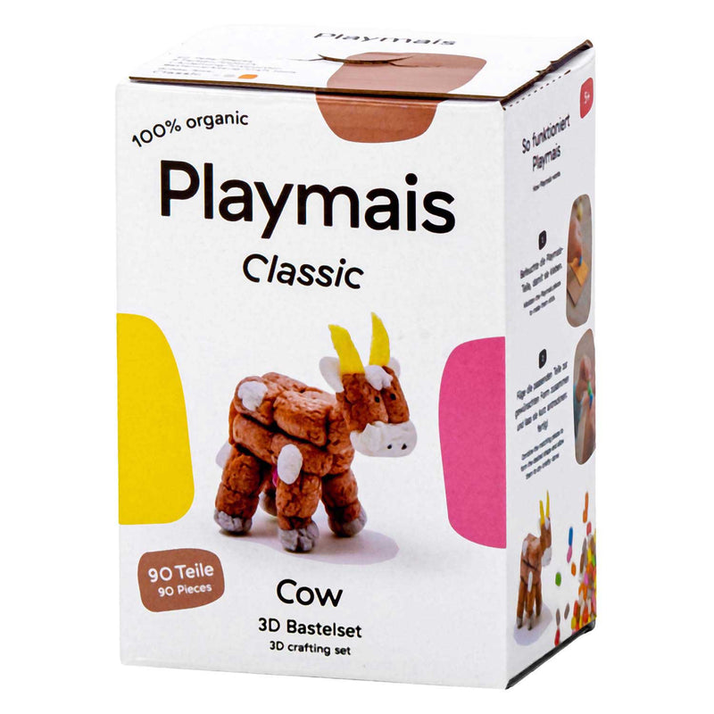 Mucca 3D classica di Playmais - 90 pezzi.
