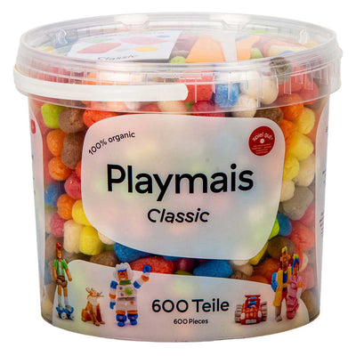 Playmais classic basic bucket - 600 pcs.
