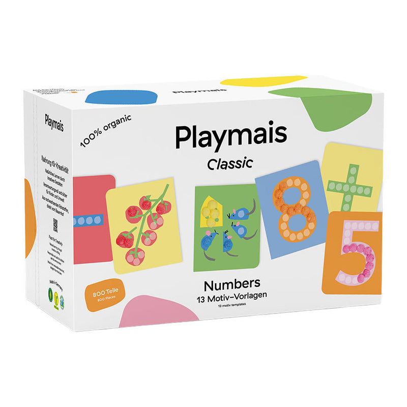 Numeri classici Playmais - 800 pezzi.