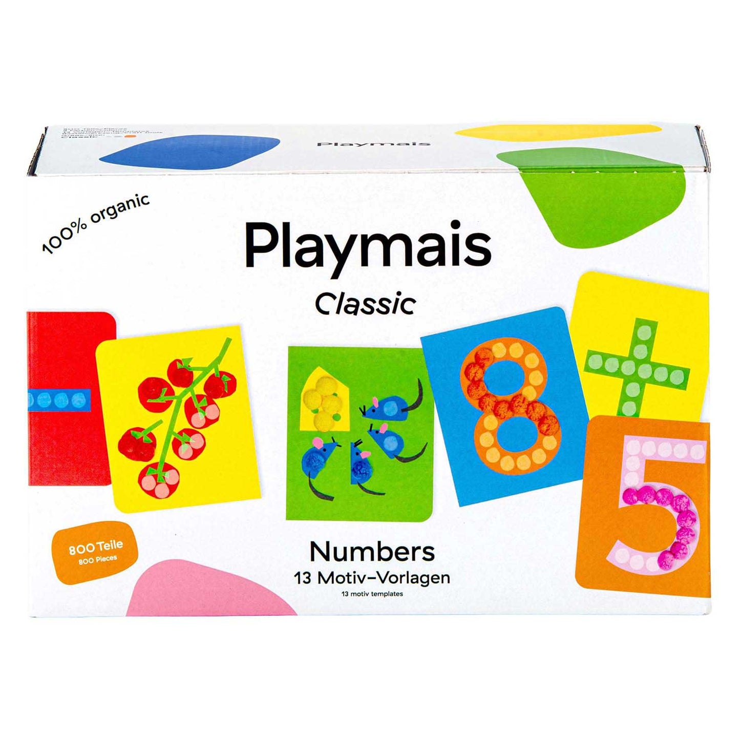 Numeri classici Playmais - 800 pezzi.