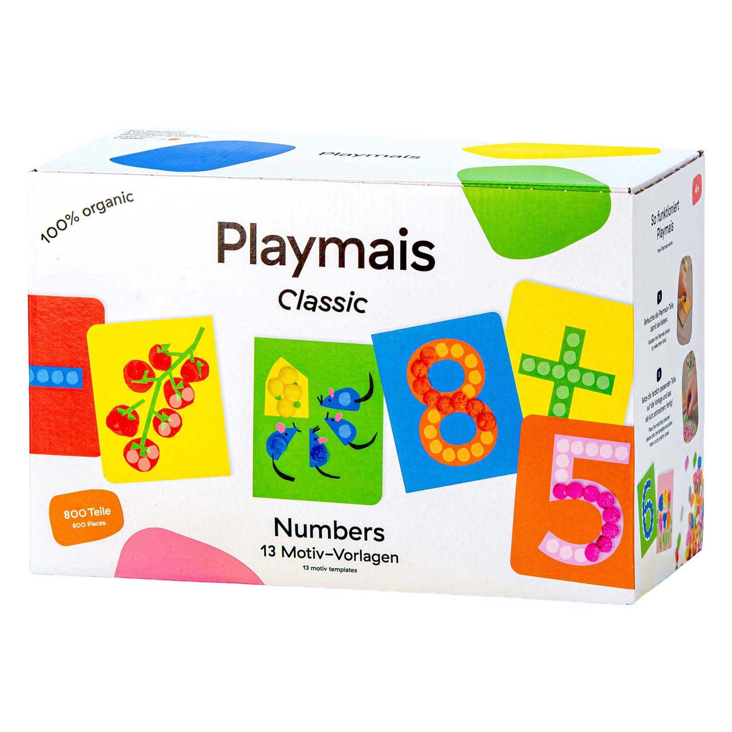 Numeri classici Playmais - 800 pezzi.