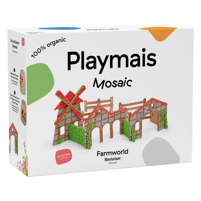 Juego de granja de mosaicos Playmais - 8000 piezas.