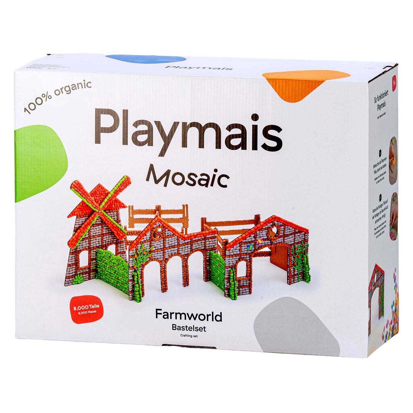 Set fattoria mosaico Playmais - 8000 pz.