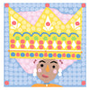 Le carte mosaico Playmais decorano la principessa