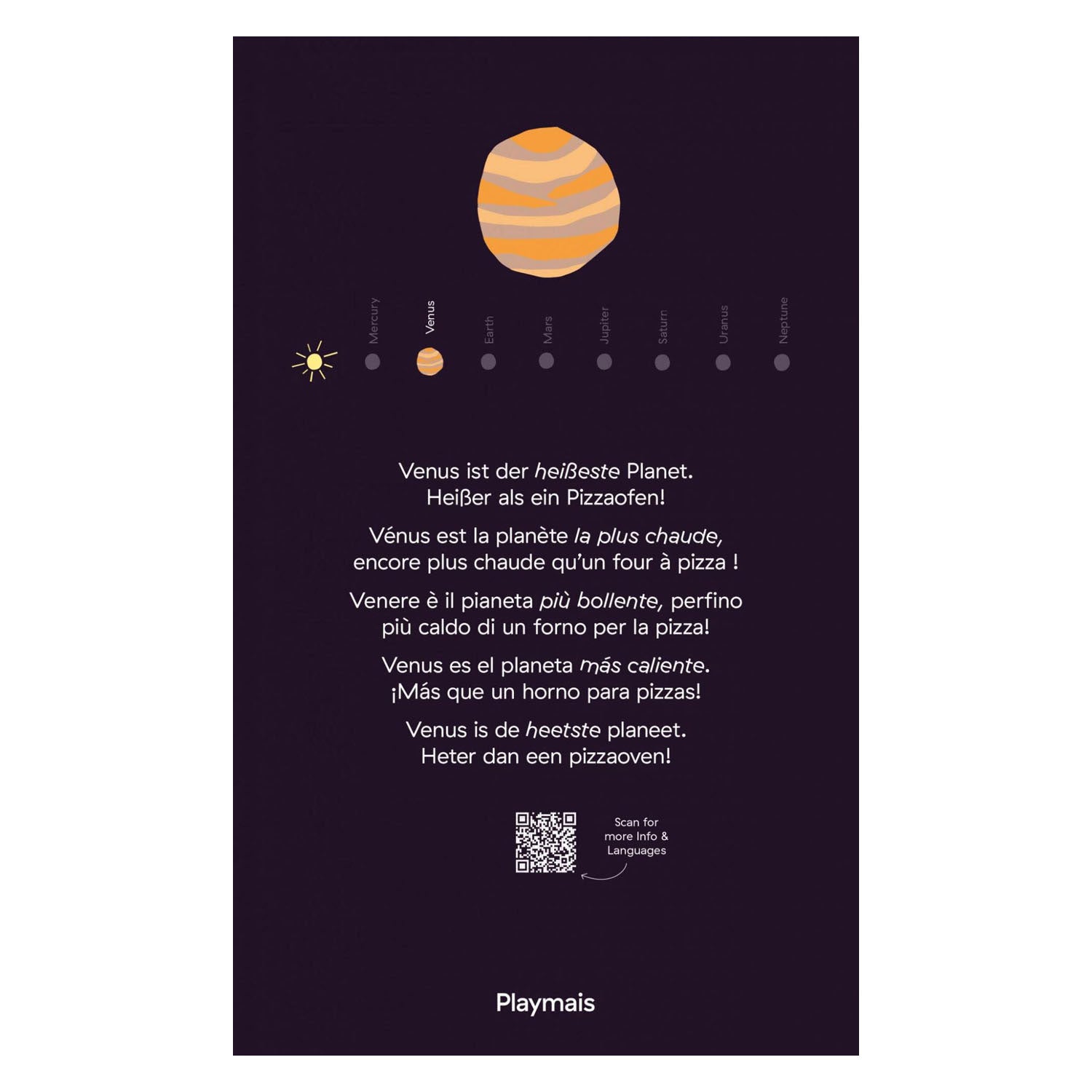 Le carte mosaico Playmais decorano il sistema solare