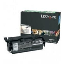 Cartucho de tóner Lexmark T654x31e negro