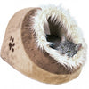 Trixie kattenmand iglo minou beige bruin