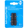 M-wave bpr-insert-rr brake shoe replacement rubber