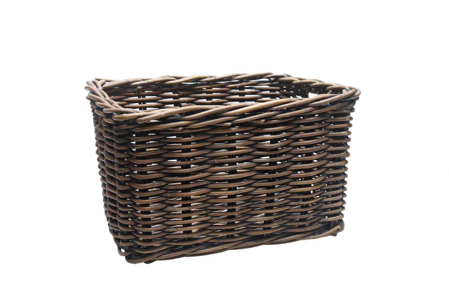 Cestino per biciclette rattan nuovo looxs brisbane grandi 39 litri 46 x 33 x 26 cm - marrone