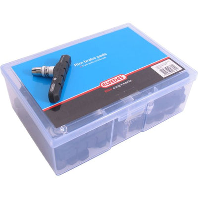 Conjunto de bloques de freno en V-freno Elvedes 72 mm (envasado de taller de 25 pares)