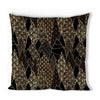 Ambiente kussenhoes luxury trees zwart