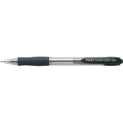 Bolígrafo pilot super grip m negro 0,32 mm