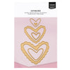 Vaessen creative • essenziali fustelle cuori 6 pz