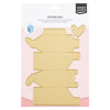 Vaessen creative • caja de troqueles de corte y estampado con corazón
