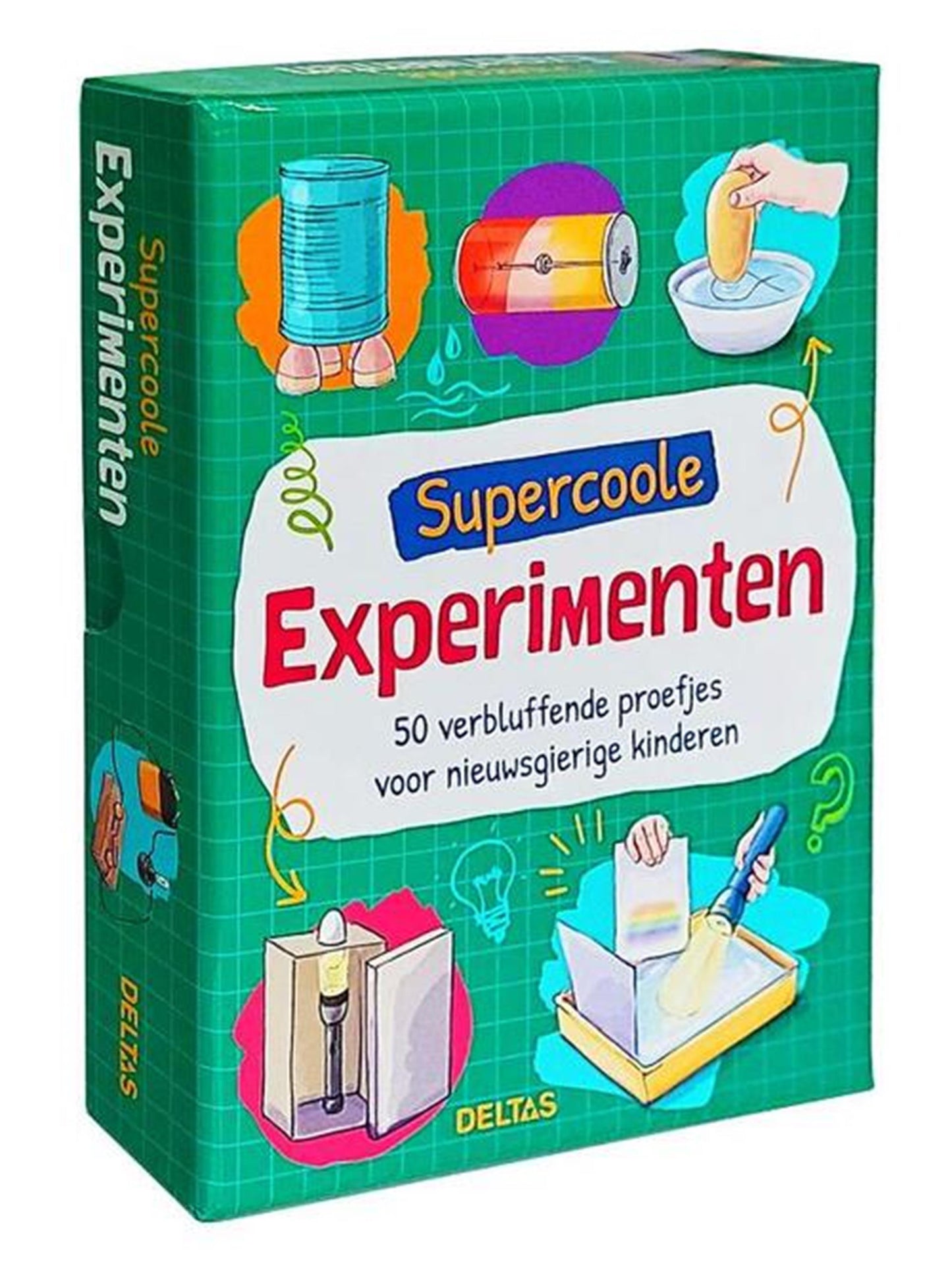 Deltas Super Cool Experiments Box con carte