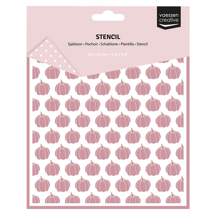 Vaessen creative • modello zucche 15x15 cm